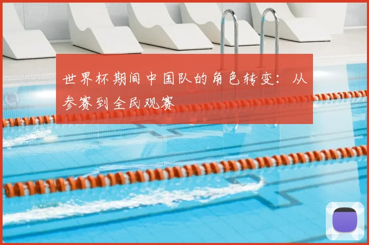 世界杯期间中国队的角色转变:从参赛到全民观赛