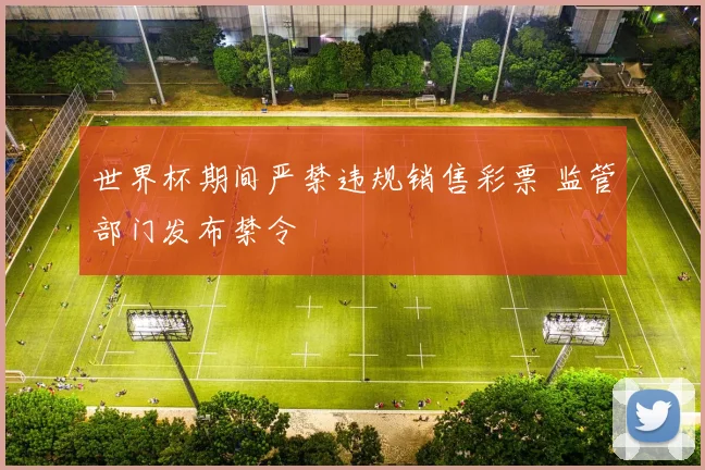 世界杯期间严禁违规销售彩票 监管部门发布禁令
